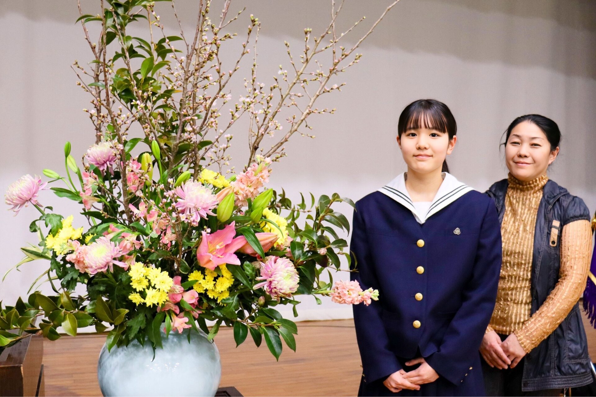 女子力向上同好会 花生け